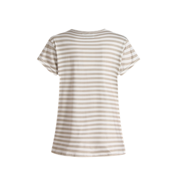 Liberté - Alma U-Tshirt - Sand Ivory Stripe